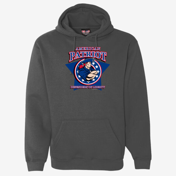 American Patriot - Adult 9.5 oz., 80/20 Pullover Hooded Sweatshirt Thumbnail