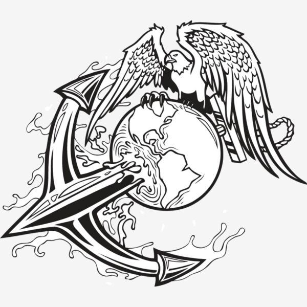 ESmarine001bw Thumbnail