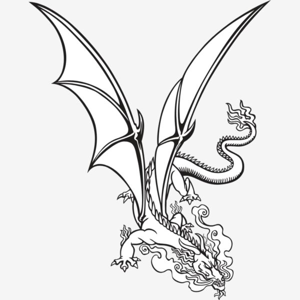 ES2dragon004bw Thumbnail