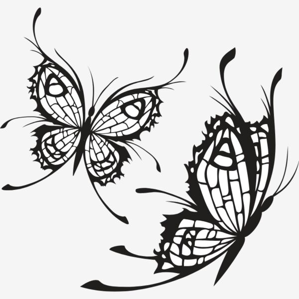 ESbutterfly001bw Thumbnail