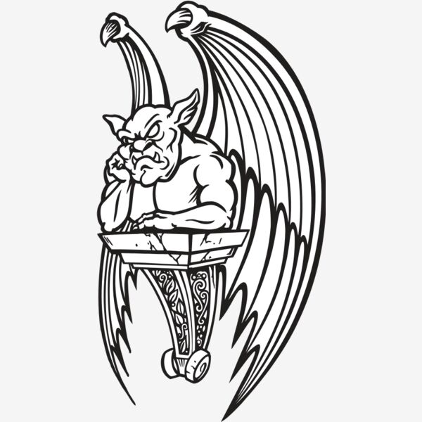 ES3gargoyle03bw Thumbnail