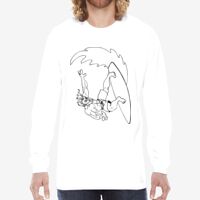 Unisex Fine Jersey Long-Sleeve T-Shirt Thumbnail