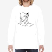 Unisex Fine Jersey Long-Sleeve T-Shirt Thumbnail