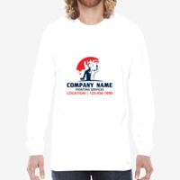 Unisex Fine Jersey Long-Sleeve T-Shirt Thumbnail