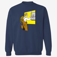 Adult 9.5 oz., 80/20 Heavyweight Crewneck Sweatshirt Thumbnail