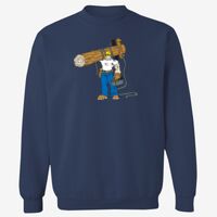 Adult 9.5 oz., 80/20 Heavyweight Crewneck Sweatshirt Thumbnail