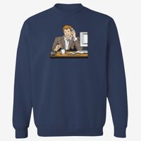 Adult 9.5 oz., 80/20 Heavyweight Crewneck Sweatshirt Thumbnail