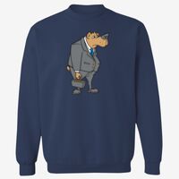 Adult 9.5 oz., 80/20 Heavyweight Crewneck Sweatshirt Thumbnail