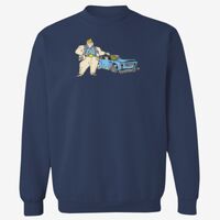 Adult 9.5 oz., 80/20 Heavyweight Crewneck Sweatshirt Thumbnail