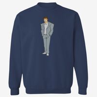 Adult 9.5 oz., 80/20 Heavyweight Crewneck Sweatshirt Thumbnail