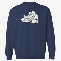 Adult USA Made Heavyweight Crewneck Sweatshirt Thumbnail