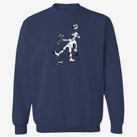 Adult 9.5 oz., 80/20 Heavyweight Crewneck Sweatshirt Thumbnail