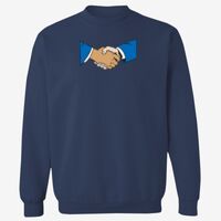 Adult USA Made Heavyweight Crewneck Sweatshirt Thumbnail