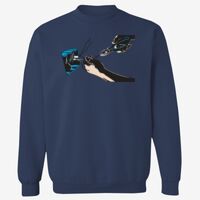 Adult 9.5 oz., 80/20 Heavyweight Crewneck Sweatshirt Thumbnail