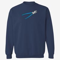 Adult USA Made Heavyweight Crewneck Sweatshirt Thumbnail