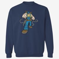 Adult USA Made Heavyweight Crewneck Sweatshirt Thumbnail