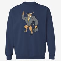 Adult USA Made Heavyweight Crewneck Sweatshirt Thumbnail