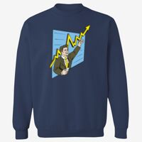 Adult USA Made Heavyweight Crewneck Sweatshirt Thumbnail