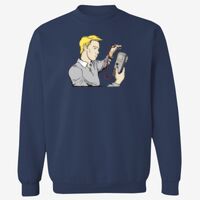 Adult USA Made Heavyweight Crewneck Sweatshirt Thumbnail