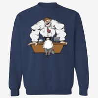 Adult USA Made Heavyweight Crewneck Sweatshirt Thumbnail