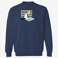 Adult 9.5 oz., 80/20 Heavyweight Crewneck Sweatshirt Thumbnail