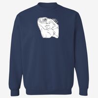 Adult USA Made Heavyweight Crewneck Sweatshirt Thumbnail