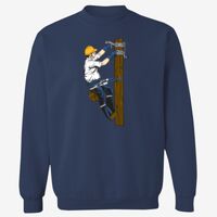 Adult USA Made Heavyweight Crewneck Sweatshirt Thumbnail