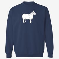 Adult 9.5 oz., 80/20 Heavyweight Crewneck Sweatshirt Thumbnail