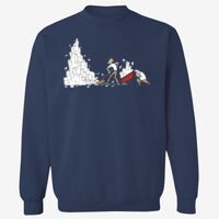 Adult USA Made Heavyweight Crewneck Sweatshirt Thumbnail