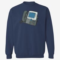 Adult USA Made Heavyweight Crewneck Sweatshirt Thumbnail
