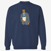 Adult 9.5 oz., 80/20 Heavyweight Crewneck Sweatshirt Thumbnail