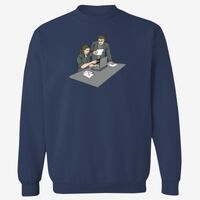 Adult USA Made Heavyweight Crewneck Sweatshirt Thumbnail