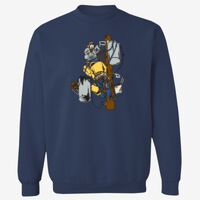 Adult USA Made Heavyweight Crewneck Sweatshirt Thumbnail