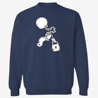 Adult 9.5 oz., 80/20 Heavyweight Crewneck Sweatshirt Thumbnail