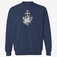 Adult USA Made Heavyweight Crewneck Sweatshirt Thumbnail