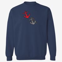 Adult USA Made Heavyweight Crewneck Sweatshirt Thumbnail