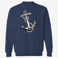 Adult USA Made Heavyweight Crewneck Sweatshirt Thumbnail