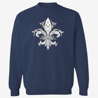 Adult USA Made Heavyweight Crewneck Sweatshirt Thumbnail