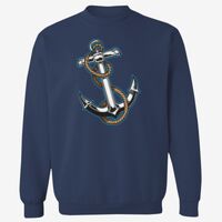 Adult USA Made Heavyweight Crewneck Sweatshirt Thumbnail