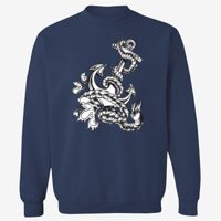 Adult USA Made Heavyweight Crewneck Sweatshirt Thumbnail