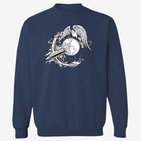 Adult USA Made Heavyweight Crewneck Sweatshirt Thumbnail