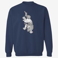 Adult USA Made Heavyweight Crewneck Sweatshirt Thumbnail
