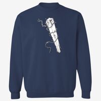 Adult USA Made Heavyweight Crewneck Sweatshirt Thumbnail