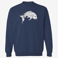 Adult USA Made Heavyweight Crewneck Sweatshirt Thumbnail