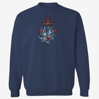 Adult USA Made Heavyweight Crewneck Sweatshirt Thumbnail
