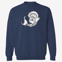 Adult USA Made Heavyweight Crewneck Sweatshirt Thumbnail