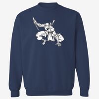 Adult 9.5 oz., 80/20 Heavyweight Crewneck Sweatshirt Thumbnail