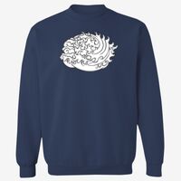 Adult 9.5 oz., 80/20 Heavyweight Crewneck Sweatshirt Thumbnail