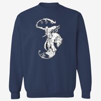 Adult USA Made Heavyweight Crewneck Sweatshirt Thumbnail