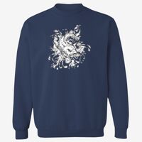 Adult USA Made Heavyweight Crewneck Sweatshirt Thumbnail